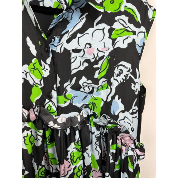 Brogger Ella Gown Silk Floral Maxi Dress Size XS - Picture 11 of 16